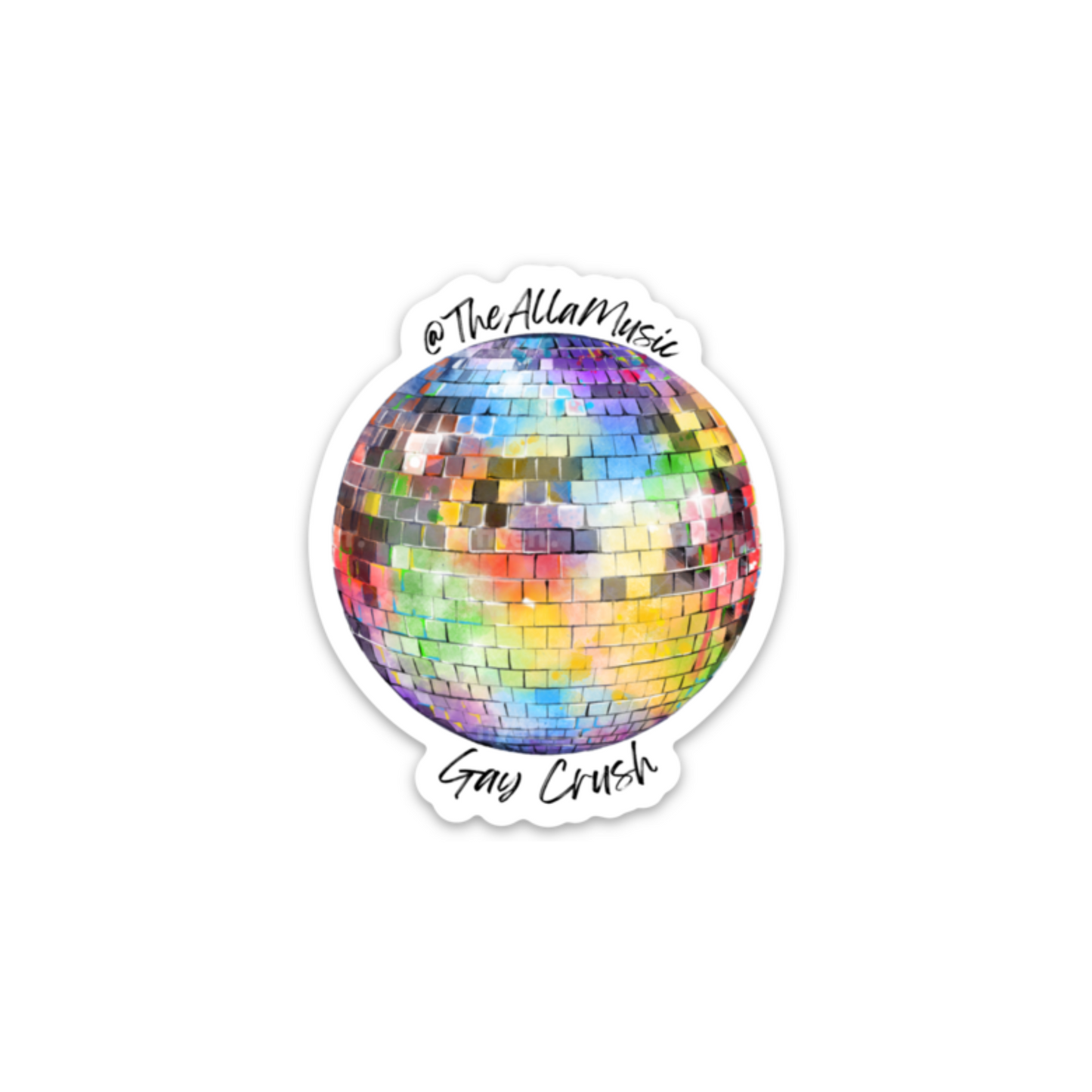 "Gay Crush" Sticker (Limited Edition)